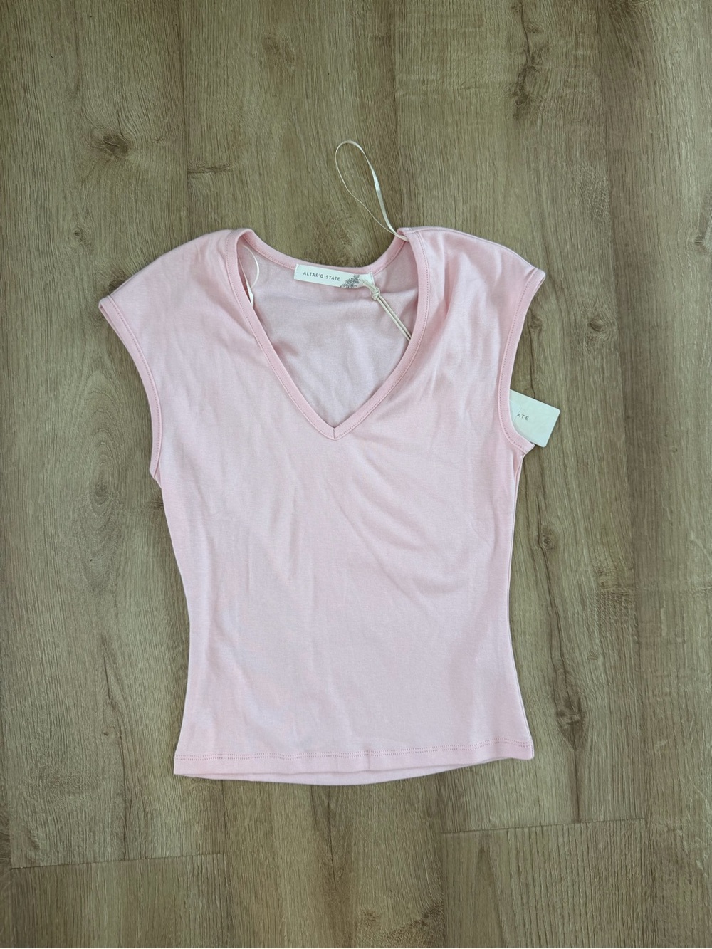 Altard State V-Neck Tank Top in Pink Size Small NWT